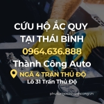 CỨU HỘ ẮC QUY THÁI BÌNH ĐỊA CHỈ CỨU HỘ ẮC QUY Ô TÔ UY TÍN